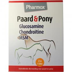 Paard & pony glucosamine chondroitine MSM 2x1000ML