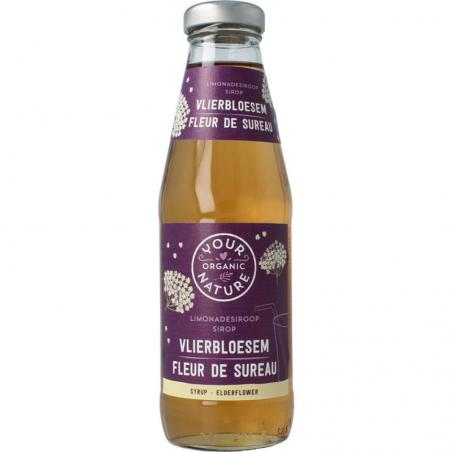 Limonadesiroop vlierbloesem bio
