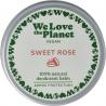 We Love deodorant balm sweet rose vegn