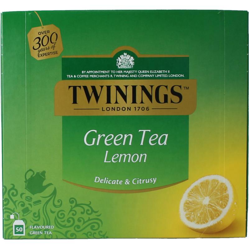 Twinings Green lemon envelop
