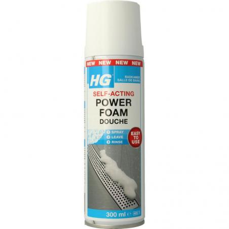 Power foam douche