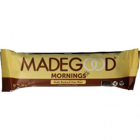 Morning bar chocolate chip bio