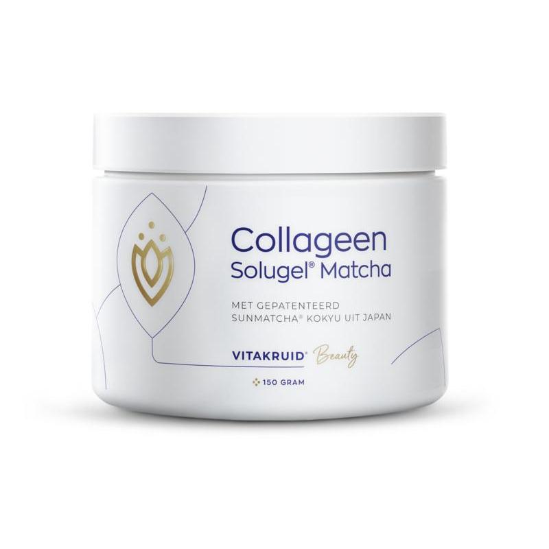 Vitakruid matcha collageen sunmatcha sol