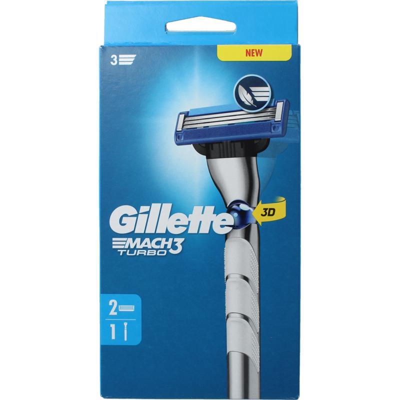 Gillette Gillette mach3 turbo sch s 2up Gillette Gillette mach3 turbo sch s 2up