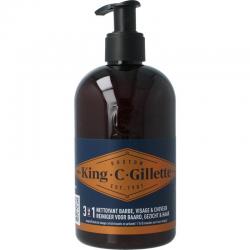 Gillette kcg baard en gezichts reiniger