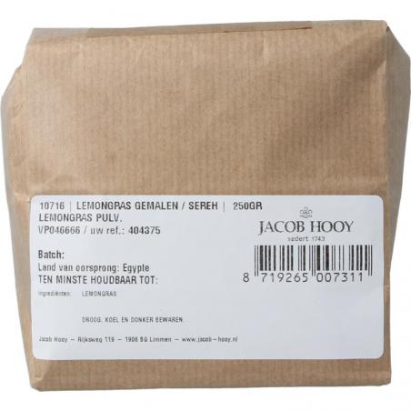 Jacob Hooy lemongrass gemalen/sereh