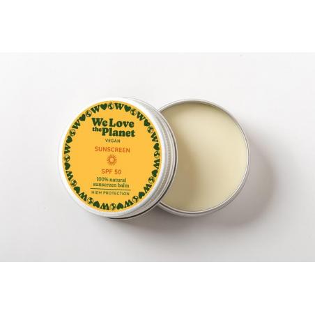 We Love sunscreen balm spf30 vegan