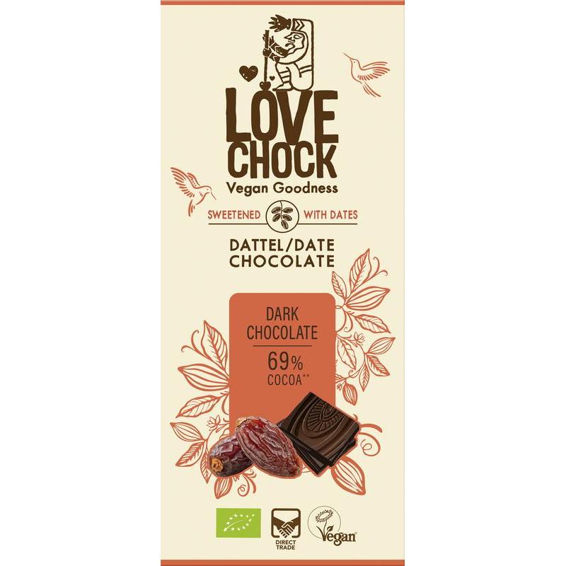 Lovechock Lovechock dark chocolate bio