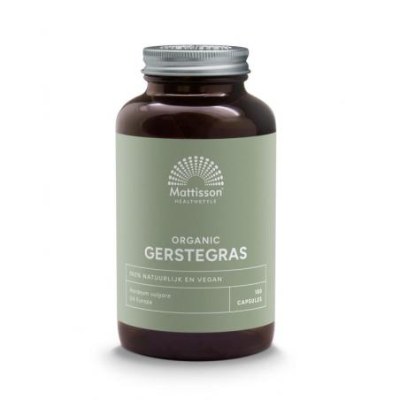 Mattisson organic gerstegras 400mg bio