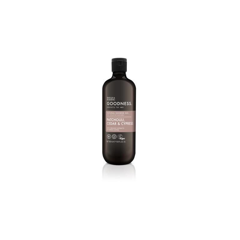 Baylis & Harding Goodness men showergel pathouli/cedar/cypress