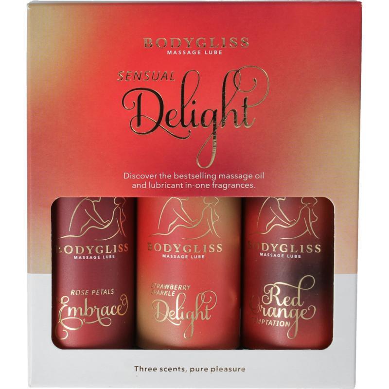 Bodygliss sensual del three-pack tr ed