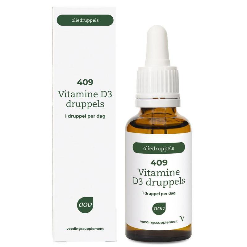 409 Vitamine D3 druppels 25mcg