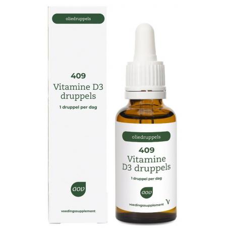409 Vitamine D3 druppels 25mcg