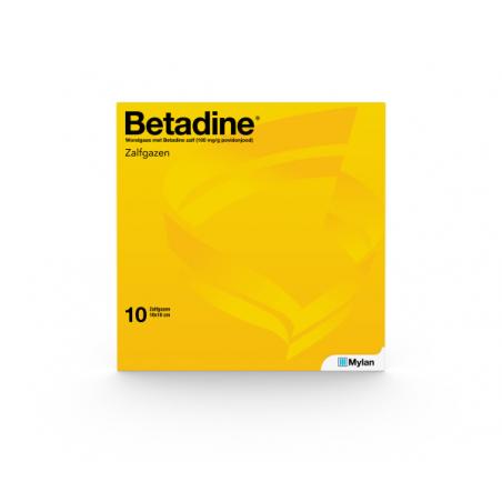 Betadine Betadine desinfectie zalfgazen