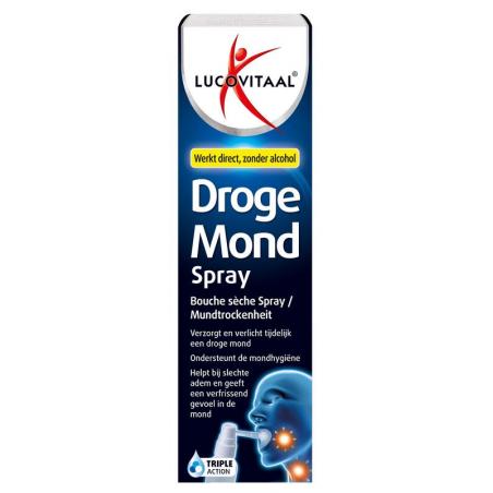 Lucovitaal droge mond spray