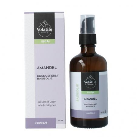 Volatile amandel koudgep bio basisolie