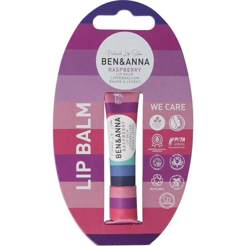 Ben & Anna lipbalm raspberry