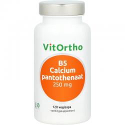 Vitortho B5 calcium pantothenaat 250mg