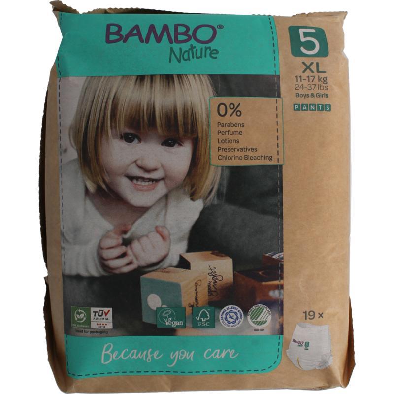Bambo luierbroekjes mt 5 11-17kg