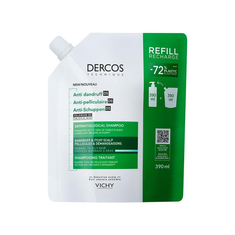 Vichy Dercos anti-roos shampoo normaal/vet haar navul
