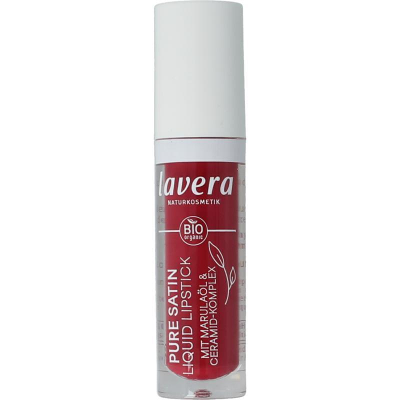 Lavera lipstick liquid p red 01 bio