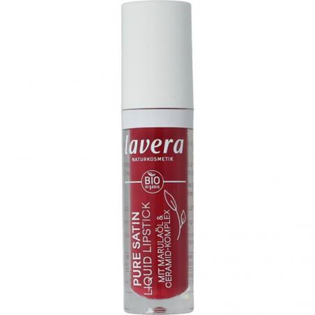 Lavera lipstick liquid p red 01 bio