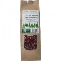 Marma roos rode kroonblad