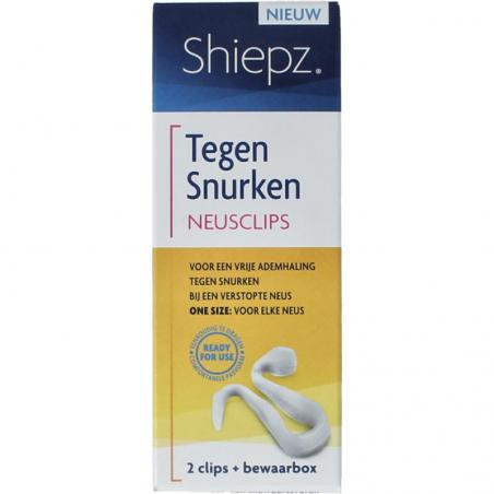 Shiepz tegen snurken neusclip