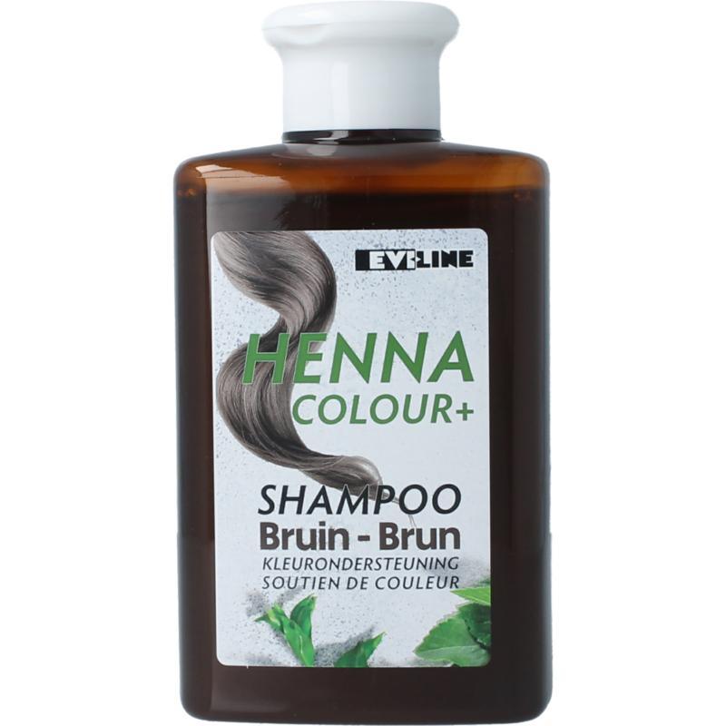 Henna Cure & Care henna cure shamp colour+ bruin
