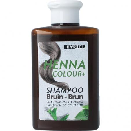 Henna Cure & Care henna cure shamp colour+ bruin