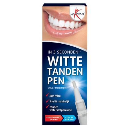 Lucovitaal witte tanden pen