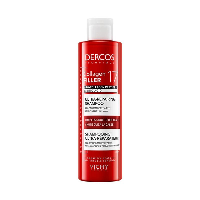 Vichy Dercos shampoo collagen 17 filler