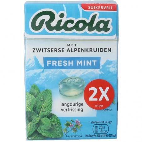 Ricola Ricola fresh mint sv duo pack