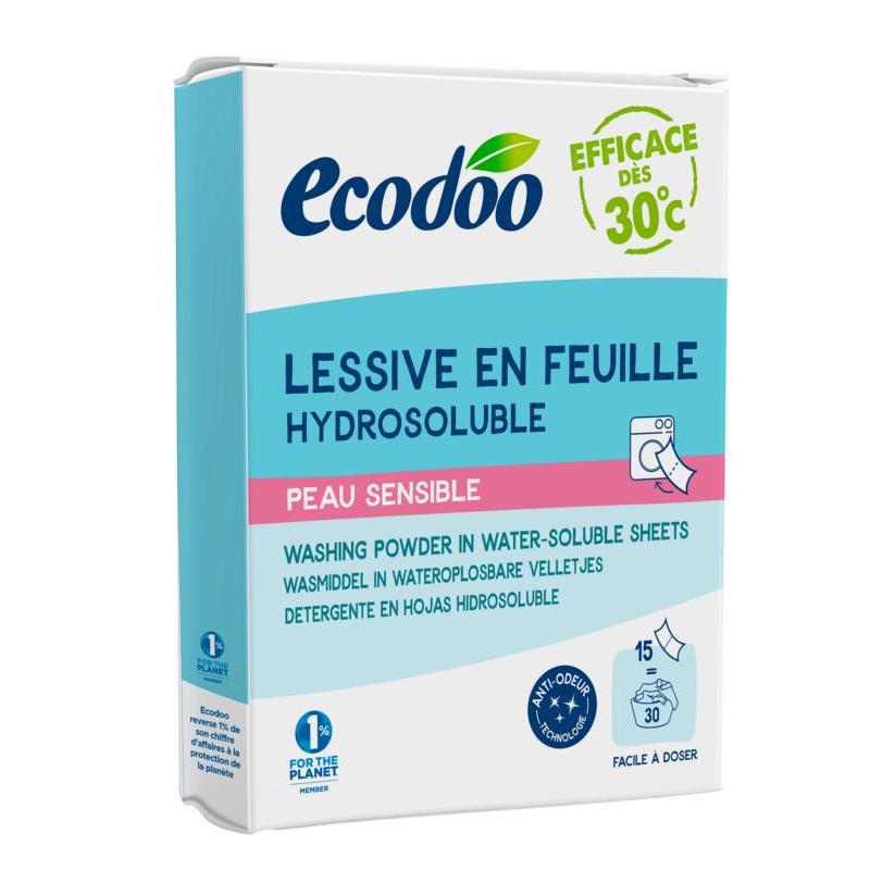 Ecodoo wasstrips laudry sheets gv bio
