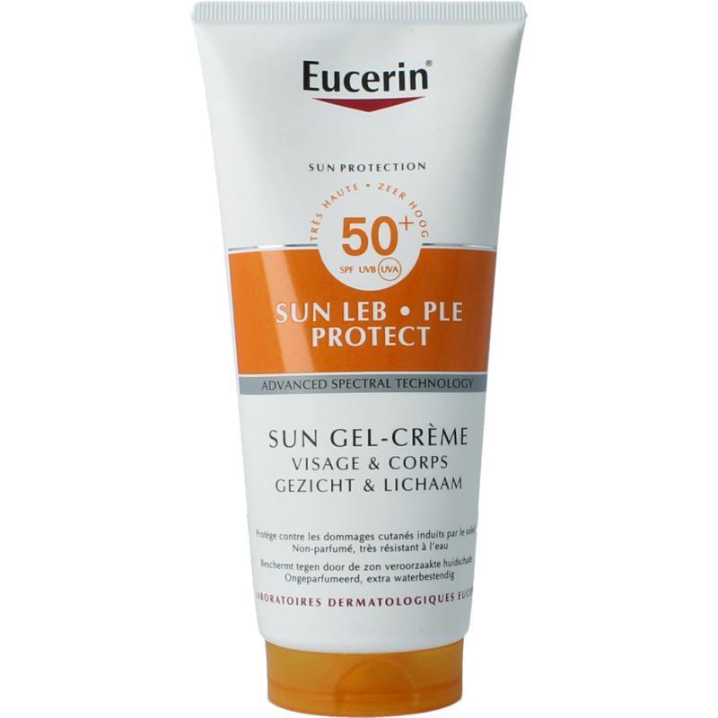 Eucerin Sun PLE protect gel creme gezicht en lichaam SPF 5