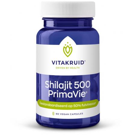 Vitakruid shilajit 500 60% fulvinezuur