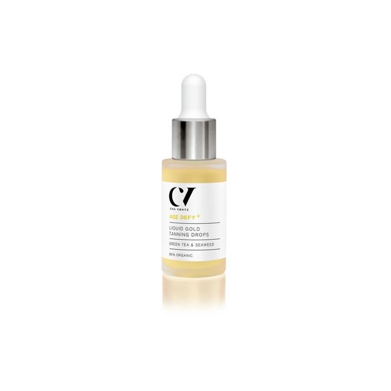 Liquid gold tanning drops