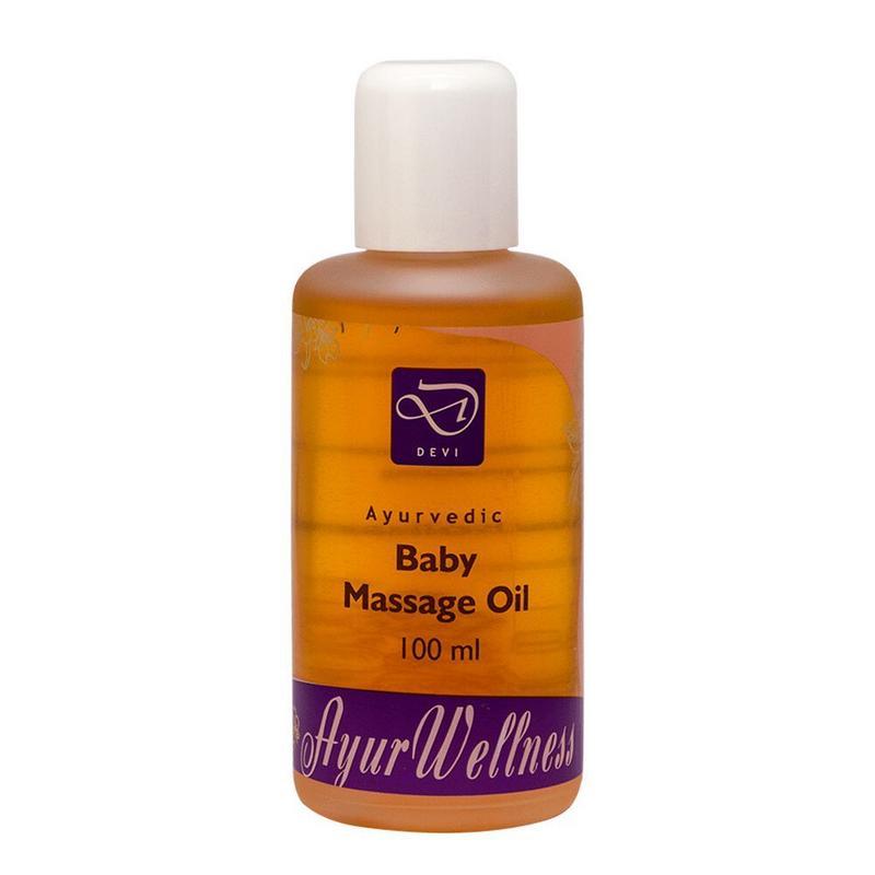 Devi ayurwellness baby massage oil