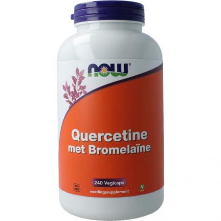 NOW quercetine met bromelaine