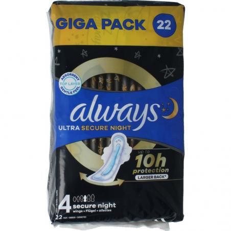 Always Always ultra pads sec night gp
