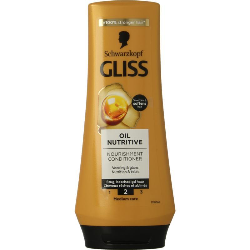 Conditioner oil nutritive