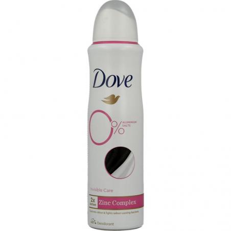 Deodorant spray invisible care 0%