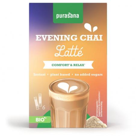 Purasana latte chai evening bio