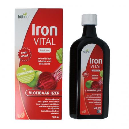 Hubner iron vital vloeibaar ijzer xl