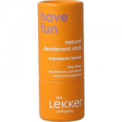 Lekker Company deodorant travel have fun