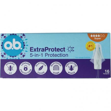 OB Tampons extra protect super