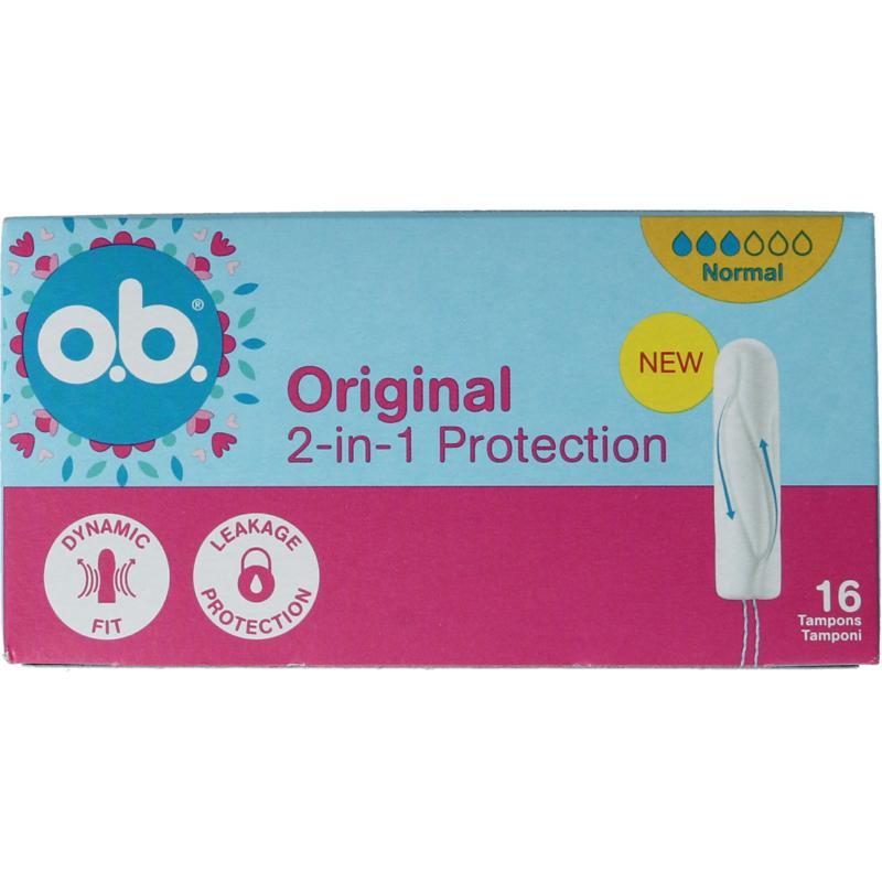 OB Tampons original dynamic fit normal