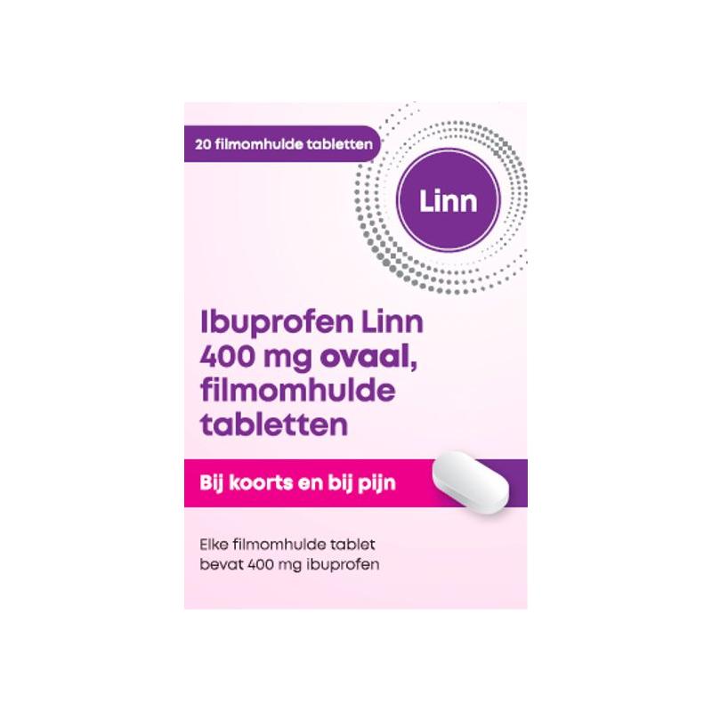 Ibuprofen 400mg wit tablet