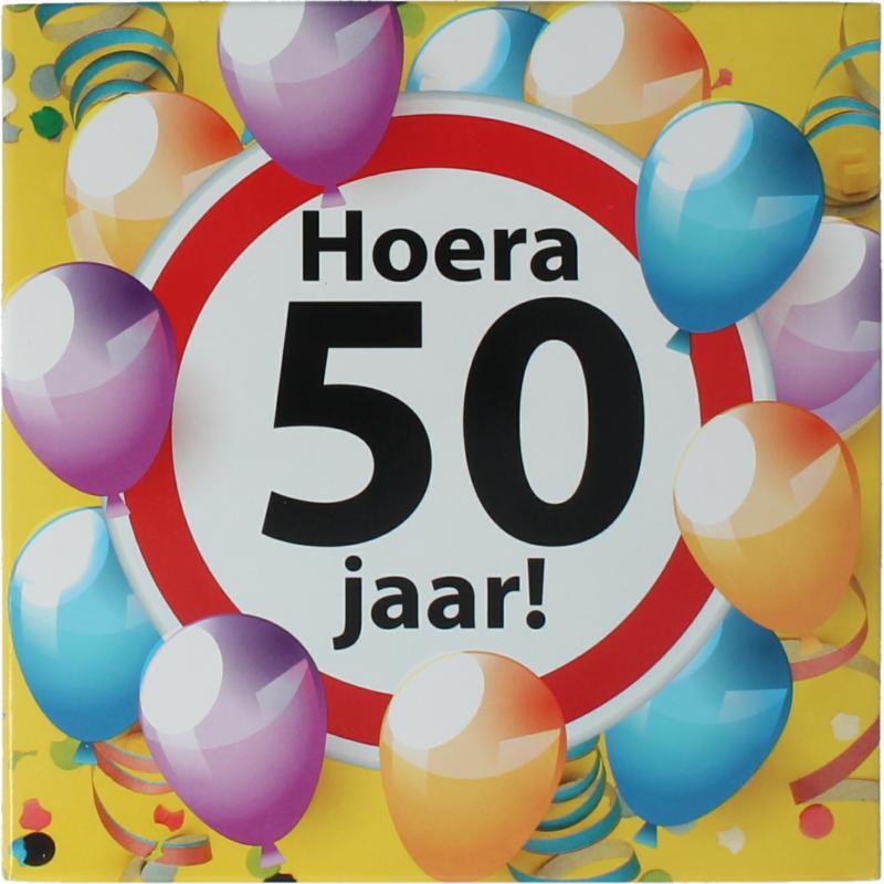 tablet hoera 50 jaar