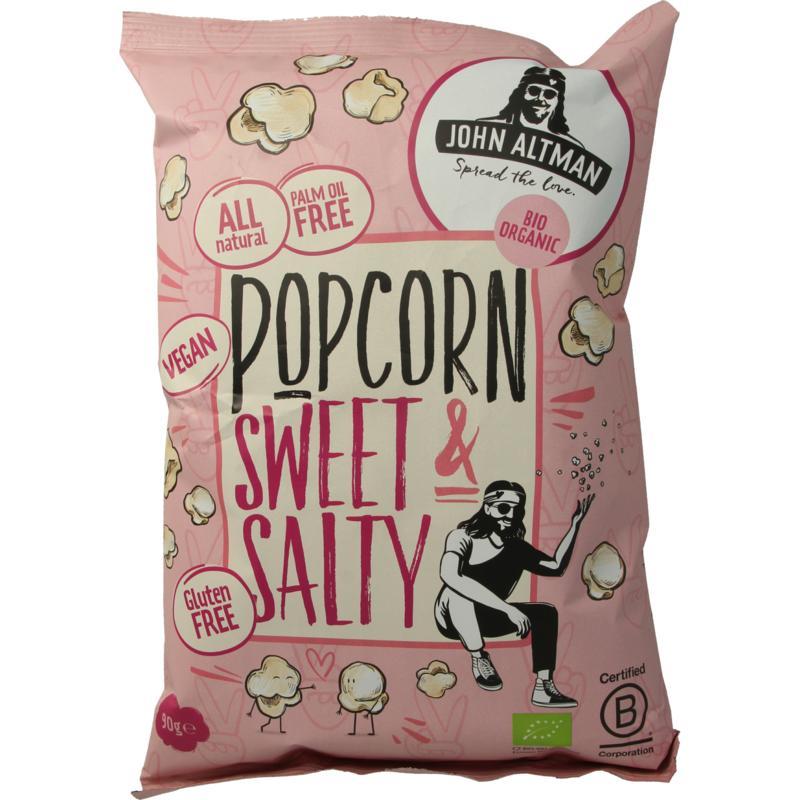 Popcorn sweet & salty bio